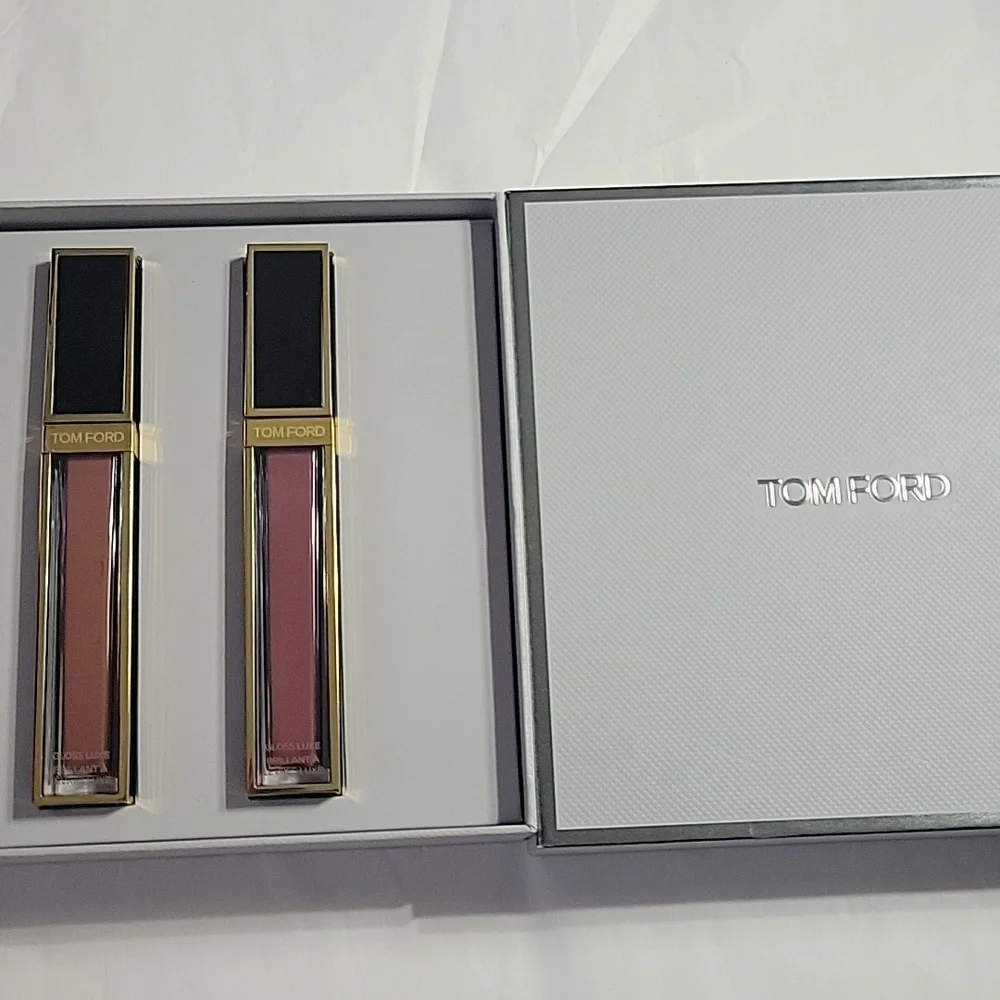 Tom Ford Lip Gloss Luxe Duo Gift Set NIB